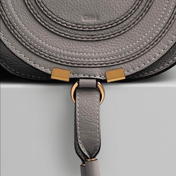 Chloe Mini Marcie Bag - Gray - Picture 2 of 8